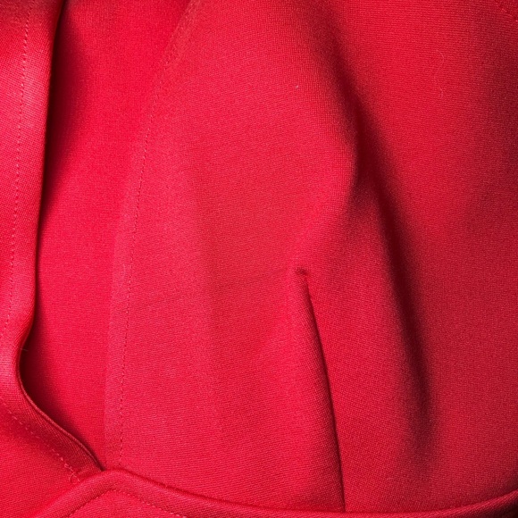 Revolve Superdown Skye V-Neck Mini Dress in Red Size S - Picture 7 of 9